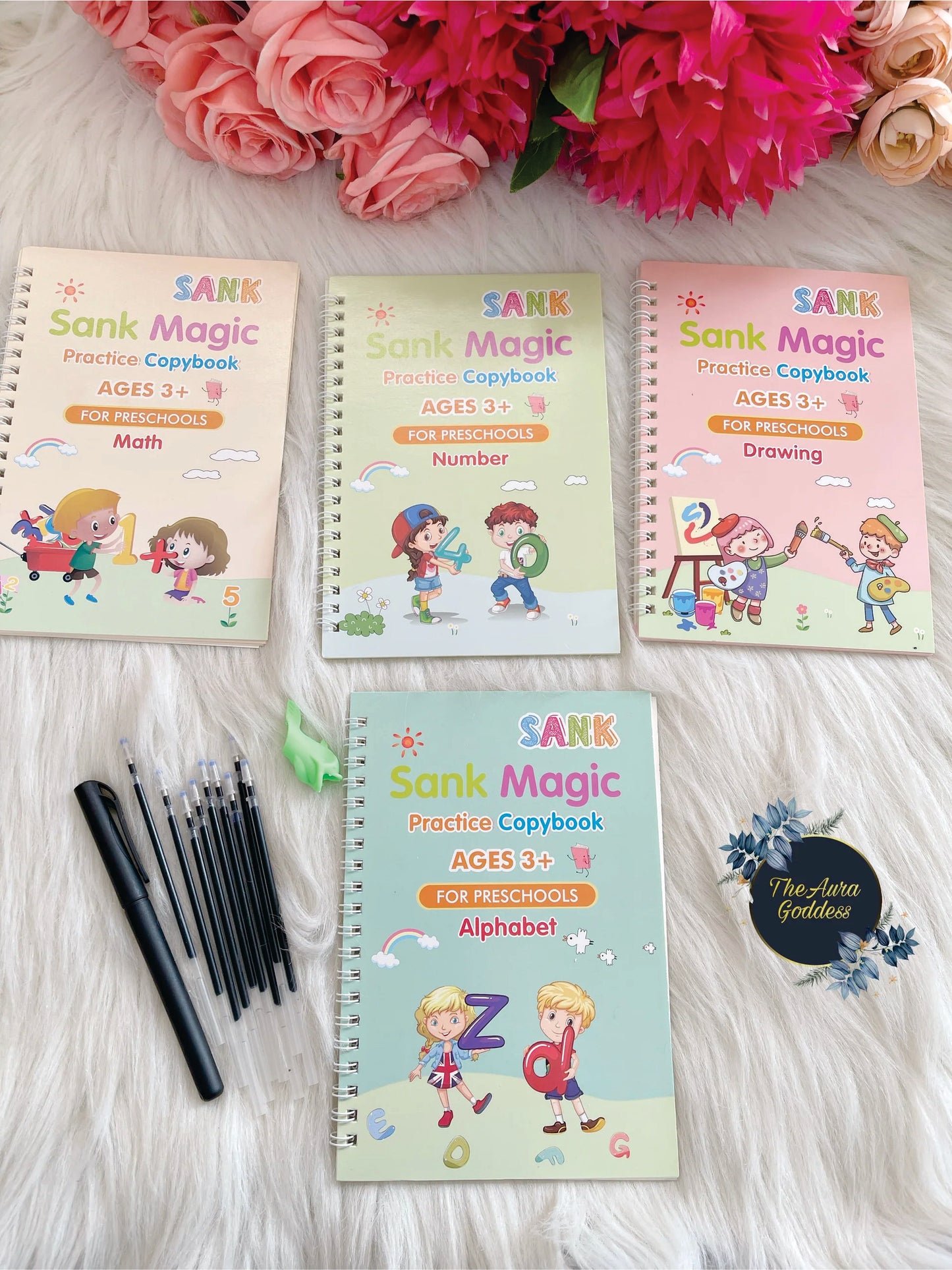 Daily Mart® Sank Magic Reusable Books Set of 4